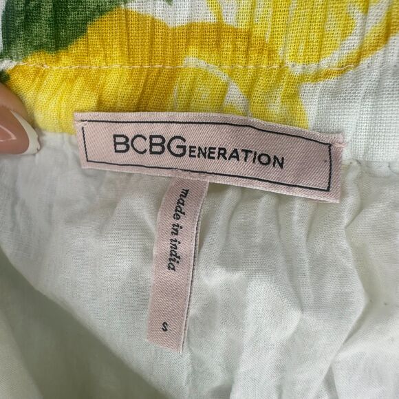 BCBGeneration Lemon Print Midi Skirt - Picture 5 of 6